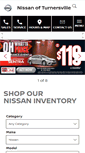 Mobile Screenshot of nissanofturnersville.com